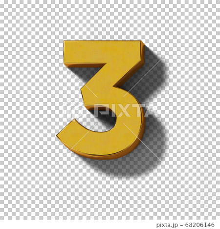 Realistic gold block letters (transparent background) Realistic gold block letters (transparent background) 68206146