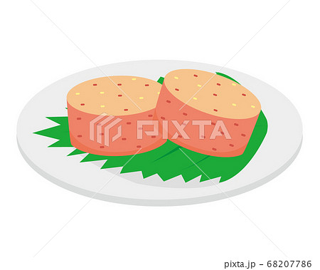 たらこのベクターイラスト 辛子明太子 のイラスト素材