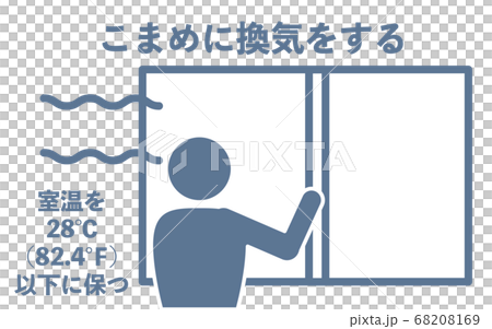通風窗的插圖 通風窗的插圖 68208169