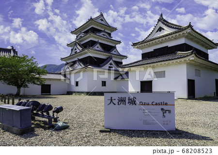 大洲城下町　大洲城天守　愛媛県大洲市 68208523