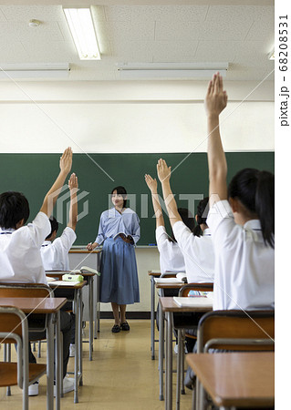 中学生の授業風景 中学生の授業風景 68208531