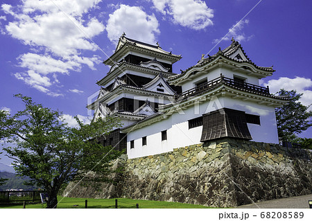大洲城下町　大洲城天守　愛媛県大洲市 68208589