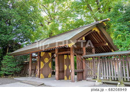東京都　阿佐ヶ谷神明宮　神門 68208949