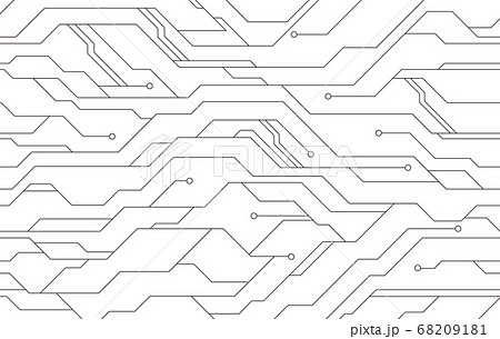 SF風メカ・配線　背景素材 68209181