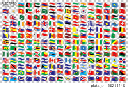 New World Flag 2:3Ver gradation waveform 68211348
