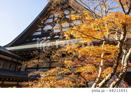 紅葉が美しい秋の恵林寺 紅葉が美しい秋の恵林寺 68211641
