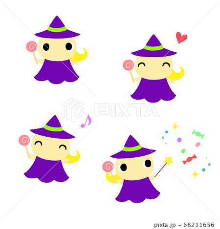 キャンディを持つ魔女 68211656