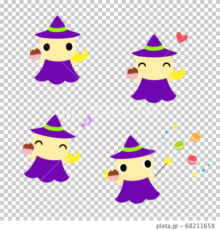 Witch with sweets Witch with sweets 68211658