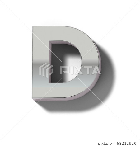 リアルなシルバー製のブロックの文字 リアルなシルバー製のブロックの文字 68212920