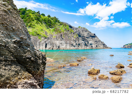 静岡県賀茂郡南伊豆町 ヒリゾ浜 静岡県賀茂郡南伊豆町 ヒリゾ浜 68217782