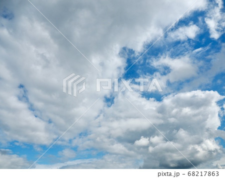 空 雲 積雲 68217863