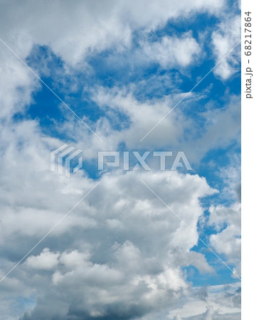 空 雲 積雲 68217864