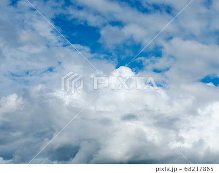 空 雲 積雲 68217865