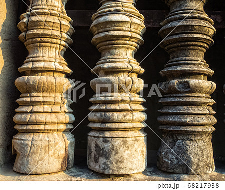 Carved balusters - Siem Reap Carved balusters - Siem Reap 68217938