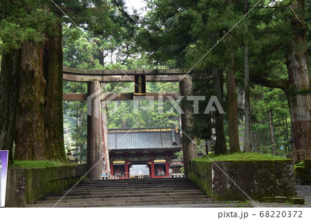 東照宮の鳥居 東照宮の鳥居 68220372