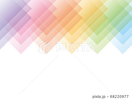 カラフルな幾何学模様の背景 カラフルな幾何学模様の背景 68220977