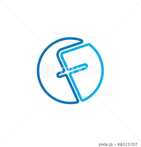 F Letter vector icon 68225707