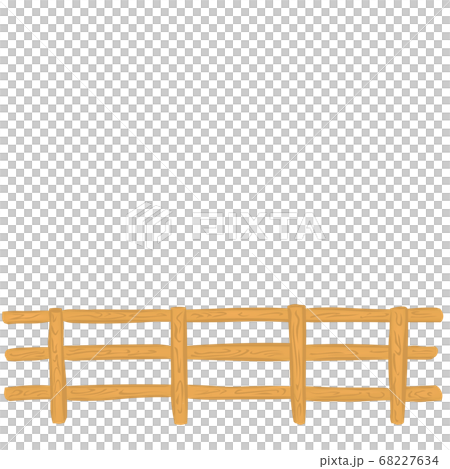 牧場の柵イラスト 68227634