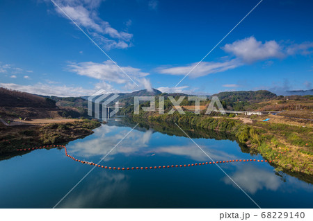 大分ダムと青空 大分ダムと青空 68229140