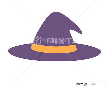 魔女の帽子のイラストのイラスト素材 6292