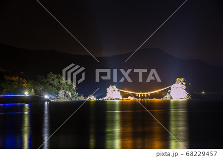豊後二見ヶ浦ライトアップ 豊後二見ヶ浦ライトアップ 68229457