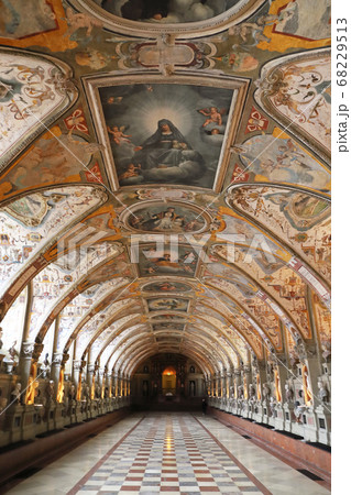 絢爛豪華 宮廷文化 ミュンヘンの宮殿 レジデンツの写真素材