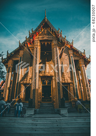 Wat Ratchabophit Sathitmahasimaram temple in Bangkok, old Town, Thailand 68230007