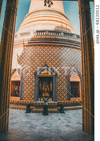 Wat Ratchabophit Sathitmahasimaram temple in Bangkok, old Town, Thailand Wat Ratchabophit Sathitmahasimaram temple in Bangkok, old Town, Thailand 68230012