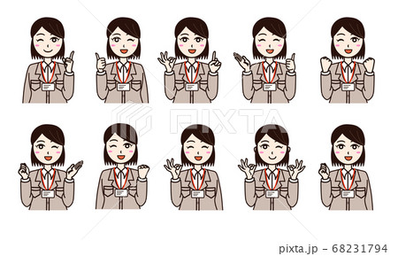Woman business work set Woman business work set 68231794