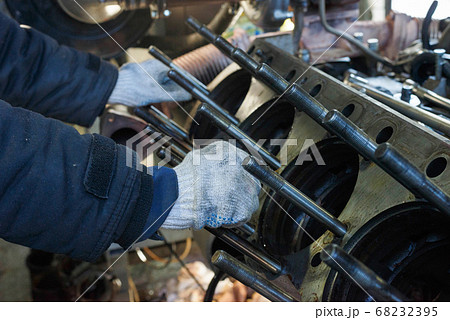 Repair of a diesel generator converted to gas. Repair of a diesel generator converted to gas. 68232395