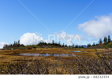 【妙高戸隠連山国立公園】秋の高谷池 【妙高戸隠連山国立公園】秋の高谷池 68232454