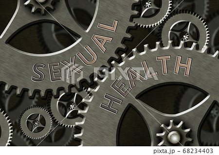 Writing note showing Sexual Health. Business photo 68234403