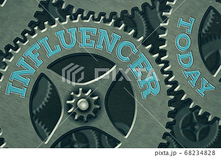 Handwriting text Influencer. Concept meaning the 68234828