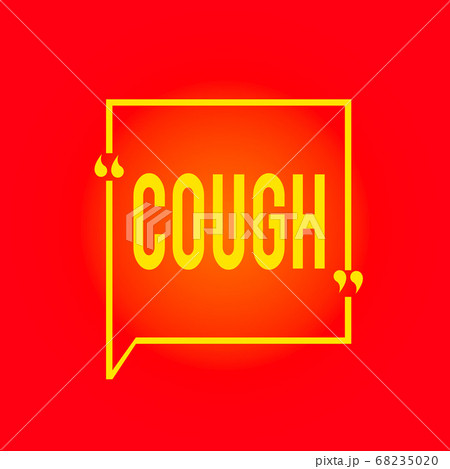 Conceptual hand writing showing Cough. Business Conceptual hand writing showing Cough. Business 68235020