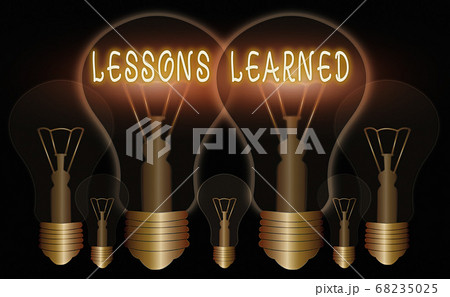 Word writing text Lessons Learned. Business Word writing text Lessons Learned. Business 68235025