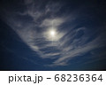 月と雲と星空 68236364
