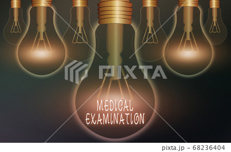 Word writing text Medical Examination. Business 68236404