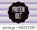 Text sign showing Protein Diet. Conceptual photo 68237087