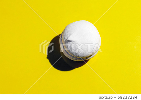 marshmallow on a multicolored background top view marshmallow on a multicolored background top view 68237234