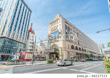 東京の都市風景 浅草駅周辺の風景 東京の都市風景 浅草駅周辺の風景 68237523