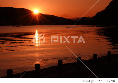 鳴門ウチノ海総合公園の日の出 68241746