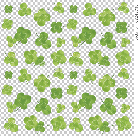 クローバーのシームレス素材集 68243789