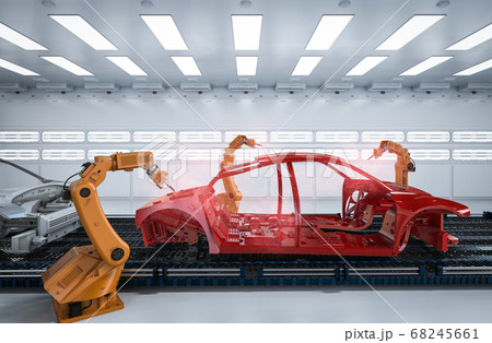 Automation aumobile factory Automation aumobile factory 68245661