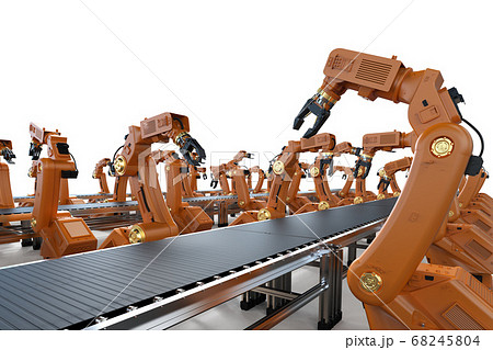 robot assembly line 68245804