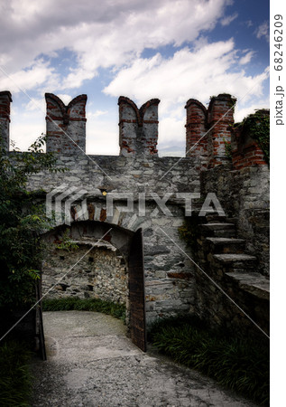 castle walls with portal castle walls with portal 68246209