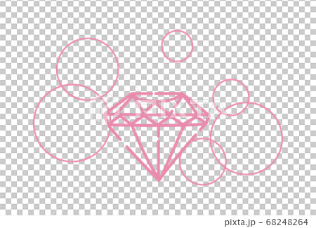 手繪風格簡單線條閃亮鑽石圖 手繪風格簡單線條閃亮鑽石圖 68248264