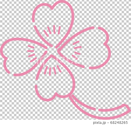 手繪風格簡單線三葉草圖 68248265