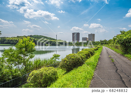 愛知県　愛知池 68248832