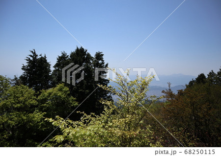 大山からの風景 大山からの風景 68250115