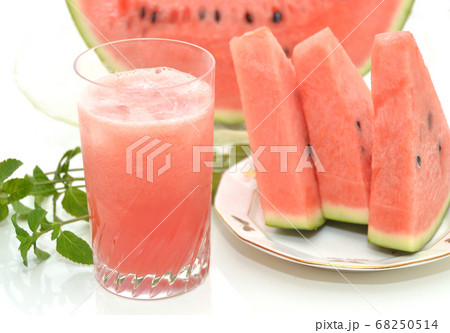スイカジュース・スイカスカッシュ・スイカ・夏イメージ スイカジュース・スイカスカッシュ・スイカ・夏イメージ 68250514